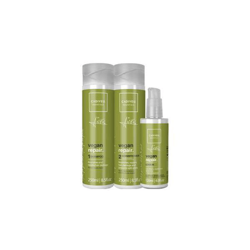 Imagem do produto Kit Cadiveu Essentials Vegan Repair Anitta Shampoo E Condicionador E Leavein