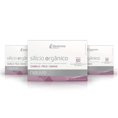 Imagem do produto Kit Com 3 Nouve Silicio Mantecorp Skincare