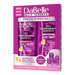 Imagem do produto Kit Dabelle Meu Cronograma Perfeito Shampoo Com 250Ml + Condicionador 175Ml 1 Unidade
