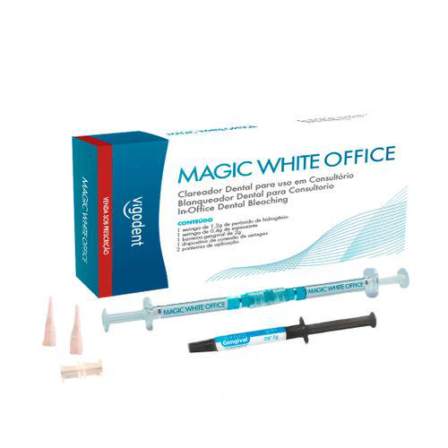 Imagem do produto Kit De Clareador 35% Magic White Office Para 1 Aplicação Vigodent