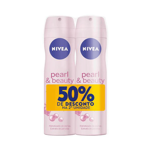 Imagem do produto Kit Desodorante Aerosol Nivea Pearl Beauty 1 Unidade