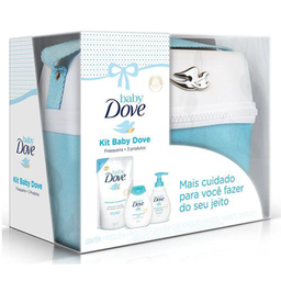 Imagem do produto Kit Dove Baby Enriquecida Sabonete Líquido 200Ml E Loção 200Ml E Refil