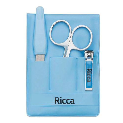 Imagem do produto Kit Manicure Infantil Ricca Azul