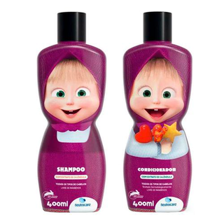 Imagem do produto Kit Masha E O Urso Shampoo 400Ml + Condicionador 400Ml