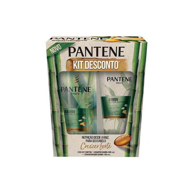Imagem do produto Kit Pantene Bambu Shampoo + Condicionador 1 Unidade