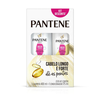 Imagem do produto Kit Pantene Micelar Com 1 Shampoo De 400Ml + 1 Condicionador De 175Ml 1 Unidade