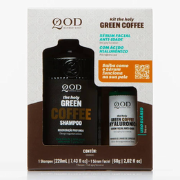 Imagem do produto Kit Qod Café Verde Shampoo 220Ml + Serum Facial C/ Ácido Hialurônico 60G Panvel Farmácias