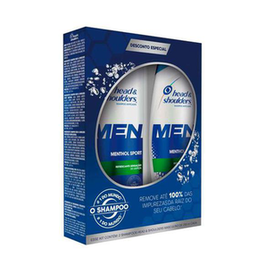 Imagem do produto Kit Shampoo Head & Shoulders Men Menthol Sport Com 2 Unidades 1 Unidade