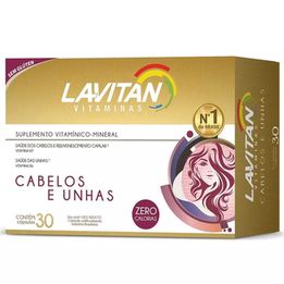 Imagem do produto Lavitan Hair Cabelos Unhas Suplemento Vitamínico 30 Cápsulas