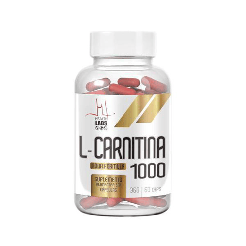 Imagem do produto Lcarnitina 1000 Health Labs 60 Cápsulas