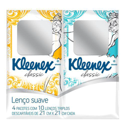 Imagem do produto Lenço - De Papel Kleenex Reflect Bolso Com 4 Unidades