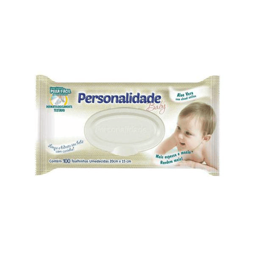 Imagem do produto Lenço Umedecido Personalidade Baby Pocket 20Uni