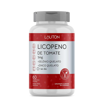 Imagem do produto Licopeno De Tomate Lauton Nutrition 5Mg Com 60 Comprimidos