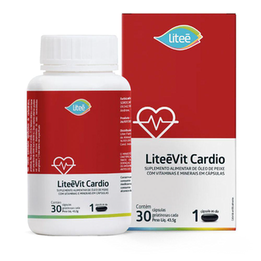Imagem do produto Liteevit Cardio Multivitamínico Com Ômega3 30 Cápsulas Gelatinosas Liteé Farma