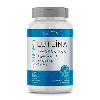 Imagem do produto Luteína + Zeaxantina Lauton Nutrition Com 60 Comprimidos