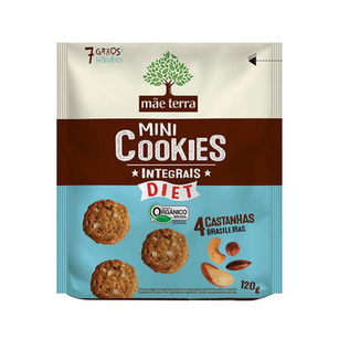 Imagem do produto Mãe Terra - - Cookies Diet Orgnico, Castanha Do Pará - 120G - Mãe Terra