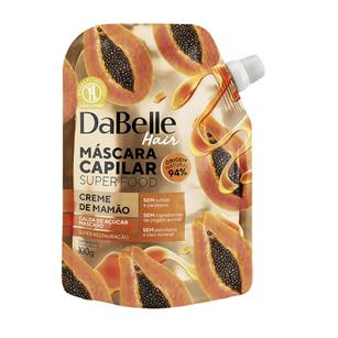Imagem do produto Máscara Capilar Dabelle Creme De Mamão + Calda De Açúcar Mascavo 100G 100G