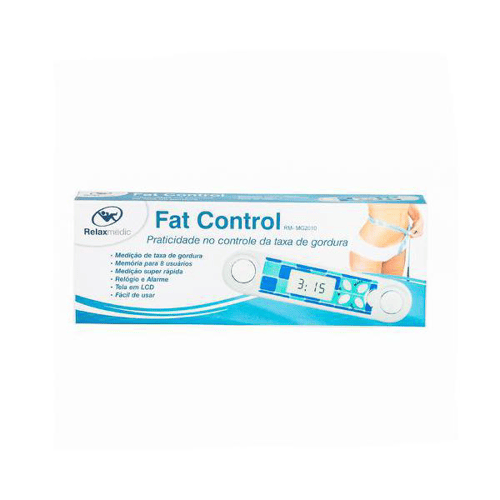 Imagem do produto Medidor De Gordura Fat Control Relaxmedic