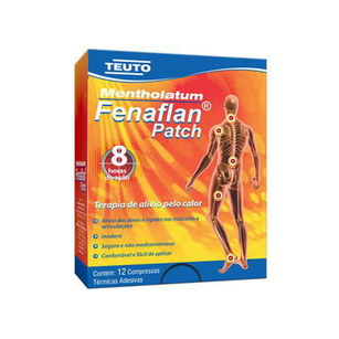 Imagem do produto Mentholatum - Fenaflan Patch Adesivo 8Hs