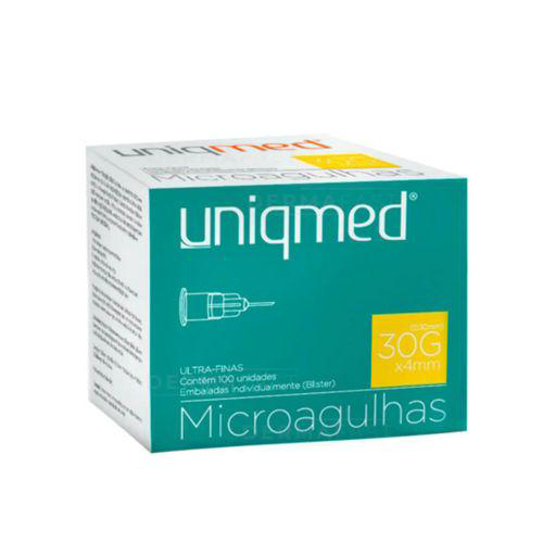 Imagem do produto Microagulha Lebel 30G X 4Mm Botox Caixa Com 100 Unidades Fdn 60 Uniqmed
