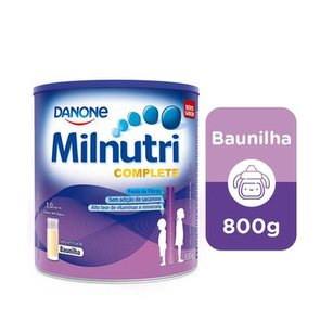 Imagem do produto Milnutri Complete Baunilha 800G