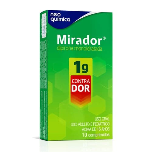 Imagem do produto Mirador - 1G Com 10 Comprimidos