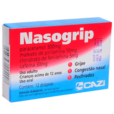 Imagem do produto Nasogrip 12 Comprimidos