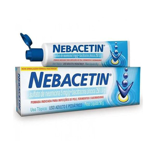 Imagem do produto Nebacetin - Pomada Dermatológica 50G
