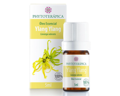 Imagem do produto Óleo Essencial De Ylang Ylang 5Ml Orgnico 100% Natural Phytoterápica