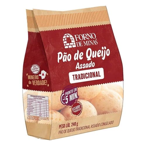 Imagem do produto Pão De Queijo Forno De Minas Tradicional 240G