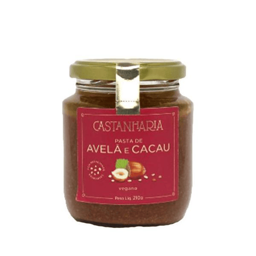 Imagem do produto Pasta De Avelã Cacau Castanharia 210G