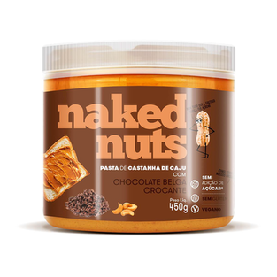 Imagem do produto Pasta De Castanha De Caju Naked Nuts Com Chocolate Belga Crocante 450G