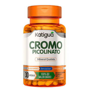 Imagem do produto Picolinato De Cromo Katiguá Com 30 Cápsulas