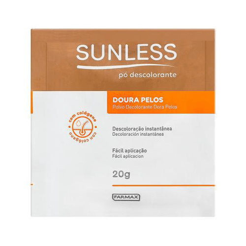 Imagem do produto Pó Descolorante Sunless Doura Pelos Com 20G