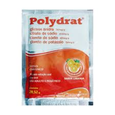 Imagem do produto Polydrat Em Pó Com 4 Envelopes De 27,9G Sabor Laranja