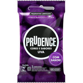 Imagem do produto Preservativo Prudence - Plus Uva 3Un