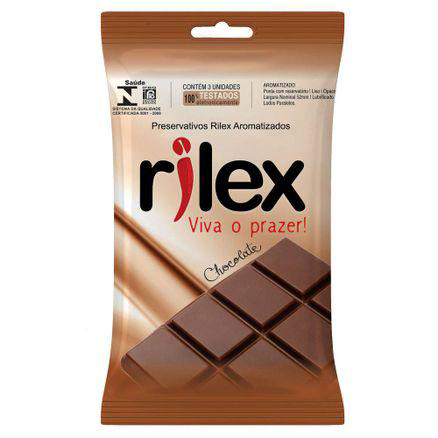 Imagem do produto Preservativo Rilex Chocolate C/ 3 Und