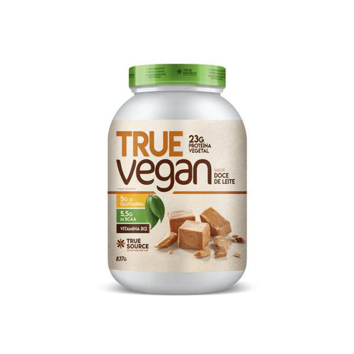 Imagem do produto Proteína Vegana True Vegan Doce De Leite 837G True Source