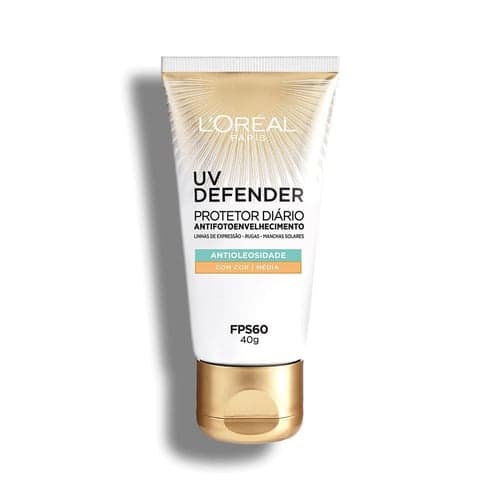 Imagem do produto Protetor Solar Facial L'oréal Uv Defender Antioleosidade Cor Média Fps 60 40G