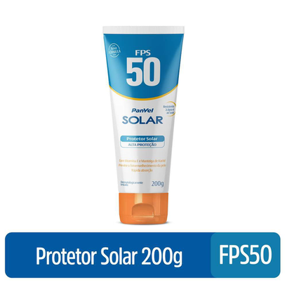 Imagem do produto Protetor Solar Panvel Solar Alta Proteção Fps 50 200G Panvel Farmácias