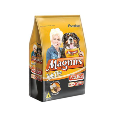 Imagem do produto Ração Para Cães Magnus Premium Todo Dia Adultos Sabor Carne 15Kg