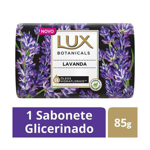 Sabonete Glicerinado Lux Botanicals Lavanda, Barra 85G