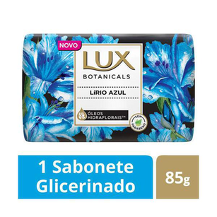 Sabonete Glicerinado Lux Botanicals Lirio Azul, Barra, Barra, 85G