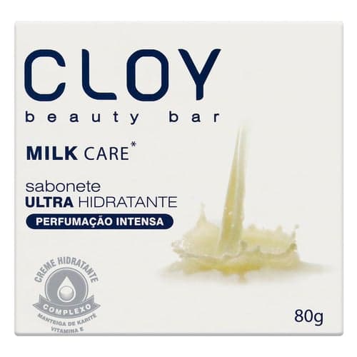 Imagem do produto Sabonete Em Barra Ultra Hidratante Milk Care Cloy Beauty Caixa 80G