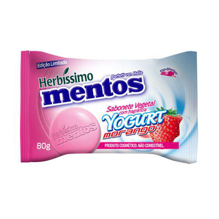 Imagem do produto Sabonete Vegetal Herbissimo Mentos Yogurt Morango