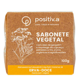 Imagem do produto Sabonete Vegetal Positiva Erva Doce 100G