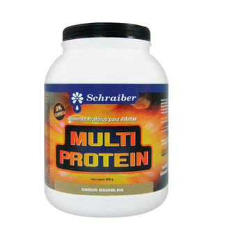 Imagem do produto Schraiber Multi Protein, Baunilha 420G Schraiber