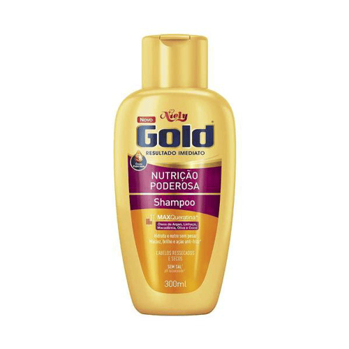 Imagem do produto Shampoo Niely Gold Nutrição Mágica 275Ml