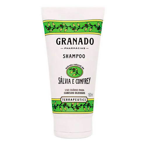 Imagem do produto Shampoo - Granado Salvia E Confrey Para Cabelos Oleosos 180 Ml