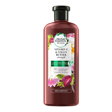 Imagem do produto Shampoo Herbal Essences Strength Vitamin E & Cocoa Butter 400Ml